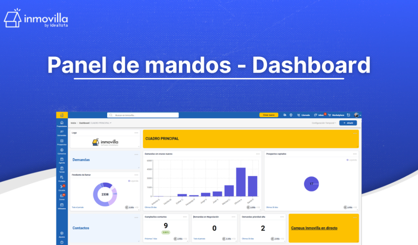 Dashboard - Panel de mandos.