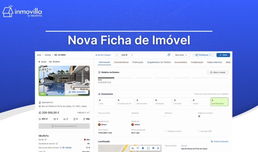Nova Ficha de Imóvel Campus